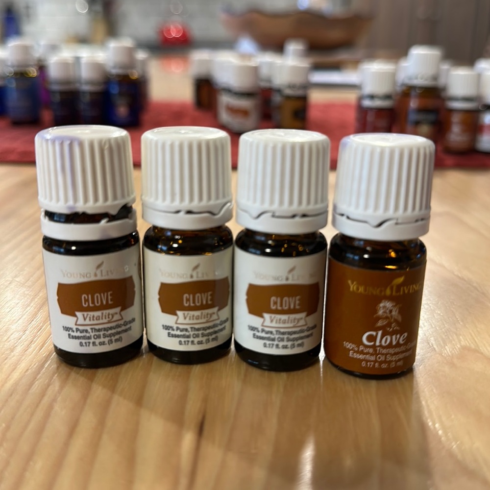 4 Young Living -5ml Clove Vitality